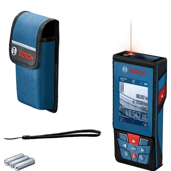 BOSCH Laserový měřič vzdálenosti GLM 100-25C IP54, oblast měření 0,08–100 m Expresní Doručení