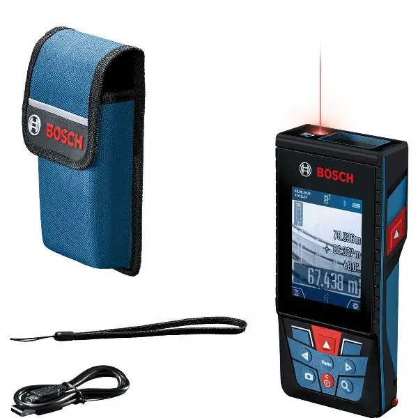 BOSCH Laserový měřič vzdálenosti GLM 150-27 C IP54, oblast měření 0,08–150 m Must-Have
