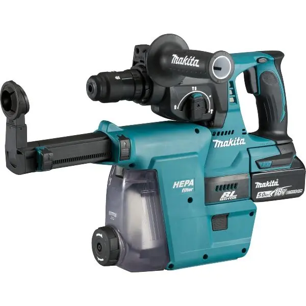 Nejprodávanější MAKITA aku-vrtací kladivo DHR243RTJW 18,0 V / 5,0 Ah (IEC) Li-Ion