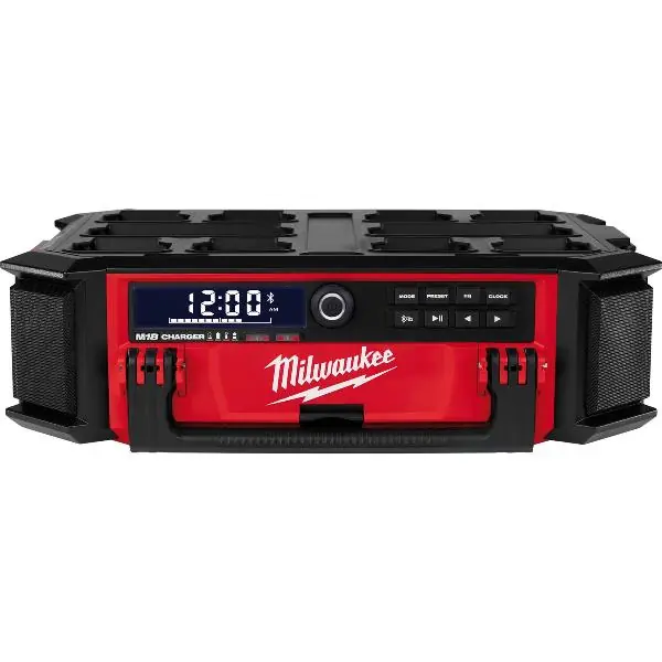 Speciální Cena MILWAUKEE síťové/bateriové rádio M18 PRC DAB+- 18V baterie a síť 220–240 V