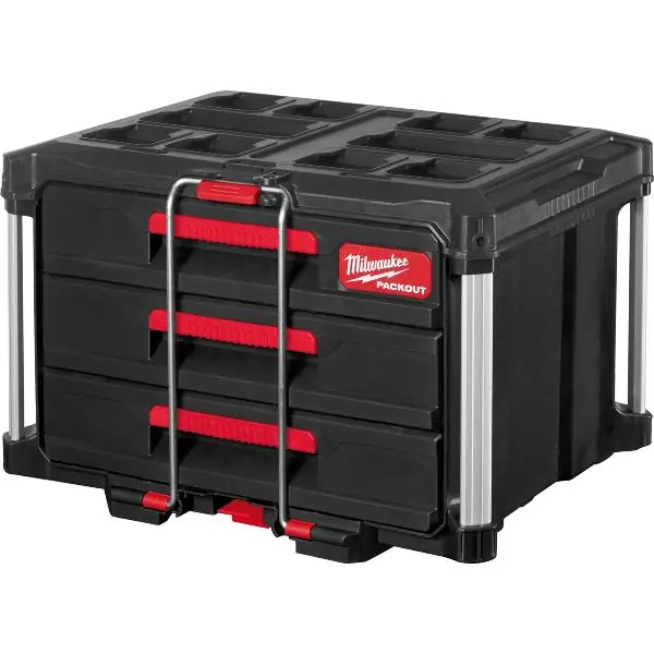 MILWAUKEE kufr s 3 přihrádkami Packout Tovární Cena