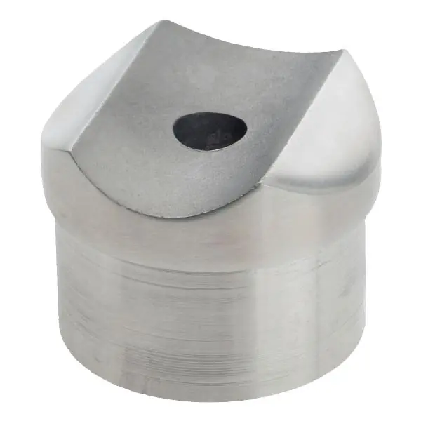 Adaptér pro trubku ø 42,4 x 2 mm, sedlo 42,4 mm, výška 18 mm, nerez broušená V2A Omezená Nabídka