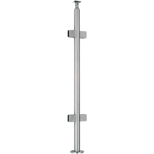 CROSO sloupek s 4 upínacími úchyty pro montáž na zem, 970 mm, nerez V2A Rychlé Dodání