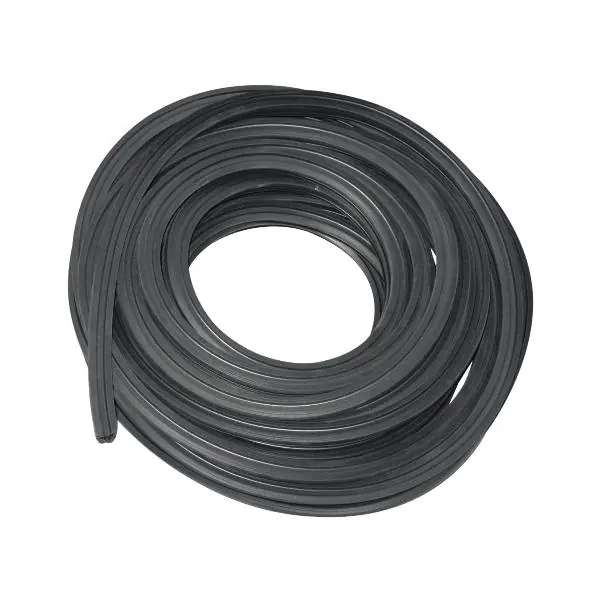 Akční Nabídka CROSO gumové těsnění pro tloušťku skla 18,0 - 21,52 mm na míru, plast/EPDM