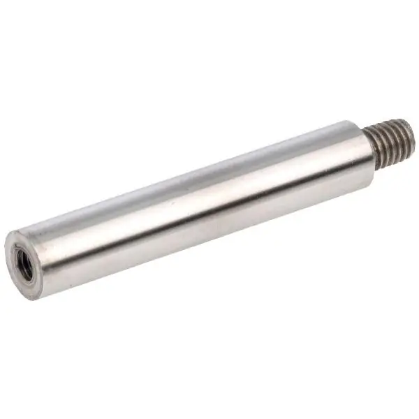 Spojovací čep se závitovým vrtáním ø 12 mm, délka 110 mm, nerez broušená V2A Horká Nabídka