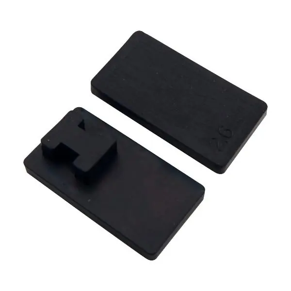 Podložka pro upevnění skleněné výplně, pro sklo 10 mm, rozměr 53 x 53 mm Sezónní Sleva