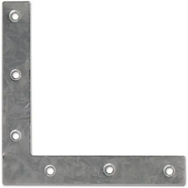 Kup Teď Úhelník pro vyztužení hranatý, vel. 5, 105 x 105 x 17 x 1,25 mm, ocel pozink