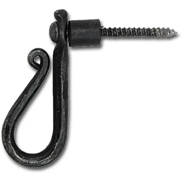 Okenní klička jednostranná, 60 x 17 mm, železo pozinkované černěné Rychlé Dodání