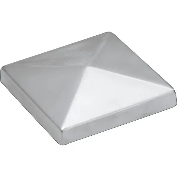 Akční Cena Krytka dřevěného sloupku, 60 x 60 mm, nerez broušená V2A