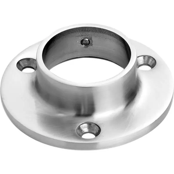 Sezónní Sleva CROSO příruba pro trubku ø 33,7 x 2,0 mm, destička ø 71 mm, nerez V2A