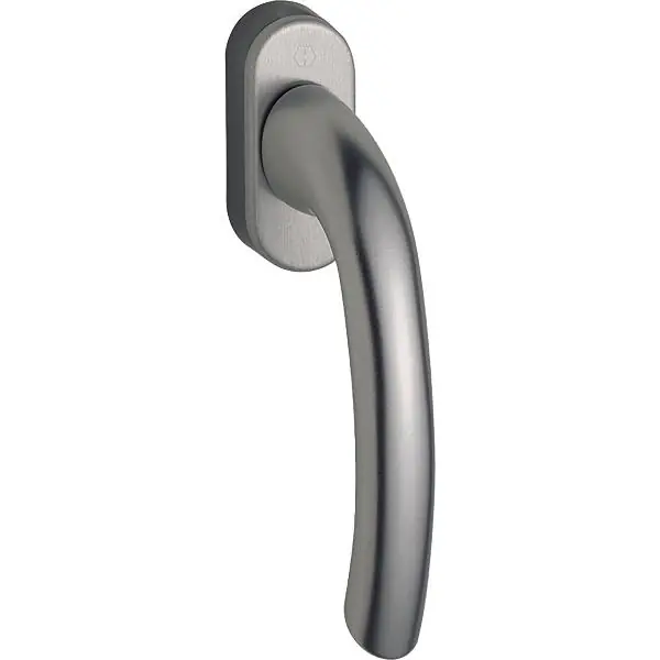 HOPPE okenní klika TÔKYÔ - zakryté šrouby, 7 x 32mm, 90°, F9 ocel Nakupujte Hned