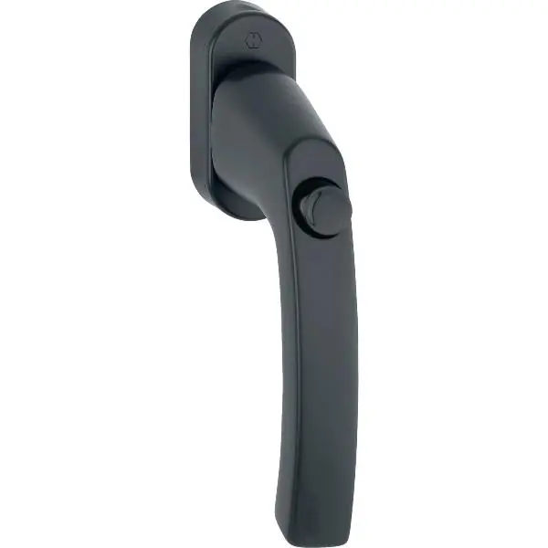 Nejlepší Cena HOPPE okenní klika LIÈGE, čtyřhran 7 × 37 mm, hliník, černá mat