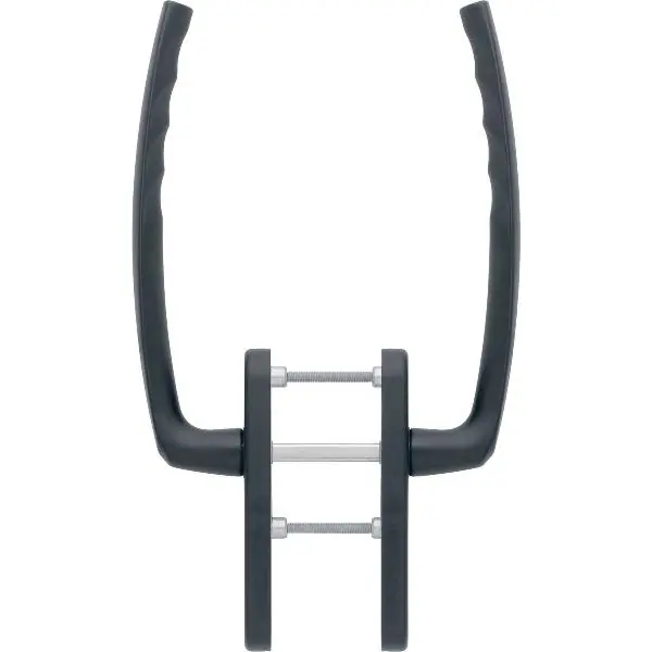 Expresní Doručení HOPPE sada pro posuvné portály ATLANTA klika/klika PZ, 253 mm, hliník černý mat