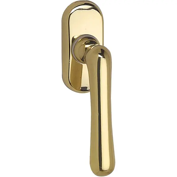 Akční Nabídka GRUNDMANN okenní klika ELEGANT 504 HA, 7 x 35 mm, mosaz leštěná