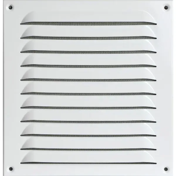 Levný UPMANN ochranná mřížka šroubovací hranatá 230x240 mm hliník bílá