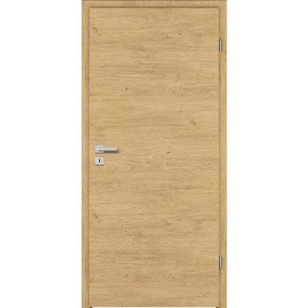 DONAU Soft interiérové dveře Plus CPL Natura dub příčně plné levé 650/2030 mm Originální