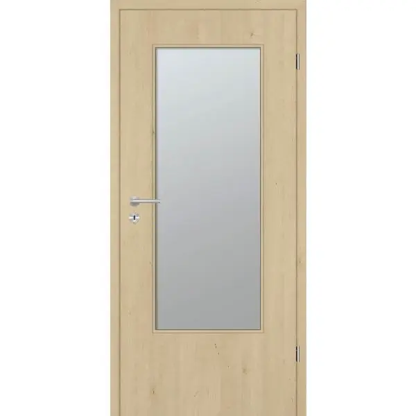 Výhodná Nabídka DONAU Soft interiérové dveře CPL Natura javor sklo A pravé 950/2030 mm