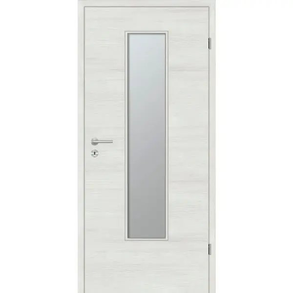 DONAU Soft interier. dveře CPL Grigio Authentic příčně sklo EN-M PR 950/2030mm Pouze Dnes