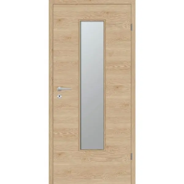 DONAU Soft interier. dveře CPL akát Authentic příčně sklo EN-M PR 800/2030 mm Nejlepší Volba