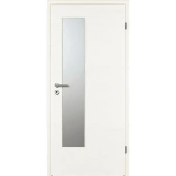 DONAU Soft interier. dveře CPL Bianco Authentic příčně sklo EN-S PR 900/2030mm Omezená Nabídka