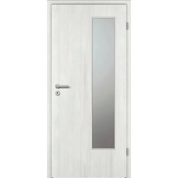 DONAU Soft interier. dveře CPL Grigio Authentic podélně sklo EN-B LE 850/2030mm Ověřený