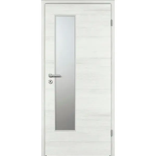 DONAU Soft interier. dveře CPL Grigio Authentic příčně sklo EN-S LE 950/2030mm Rychlé Dodání