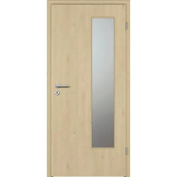 Koupit Online DONAU Soft interiérové dveře CPL Natura javor sklo u pantu levé 750/2030 mm