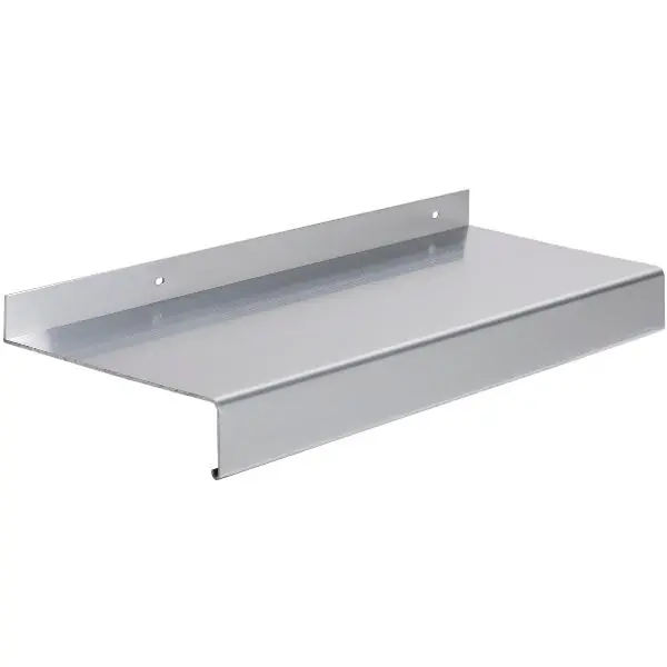 Aktuální Venkovní parapet Soft 40 hliník bez povrch. úpravy s fólií 240 mm