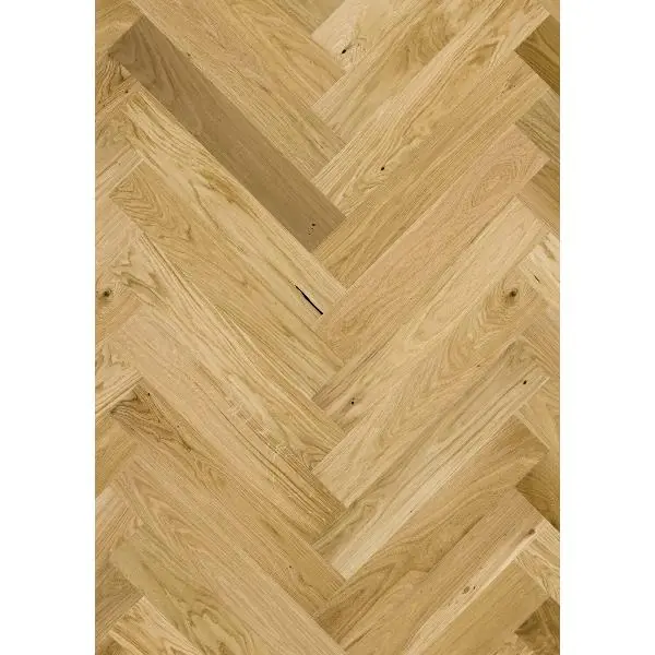 Ověřený SOLIDO rybí kost dub klidný lehce kartáčovaný, přírodně olejovaný, 14 mm
