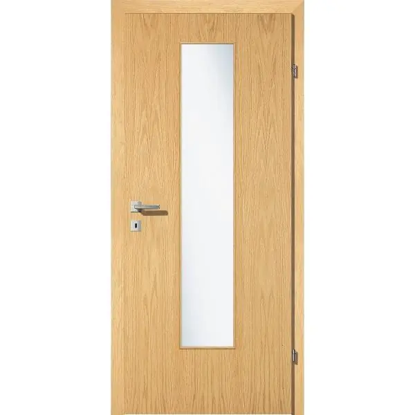 Vrácení Zdarma SOLIDO Smart interiér. dveře dub horský sv. lak. skl.v. EN-M pravéVRD 950/2030mm