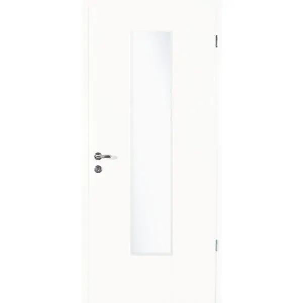 Jen Po Omezenou Doba SOLIDO Smart interiérové dveře CPL dub světlý podél. sklo EN-M Le VRD 900/2030mm