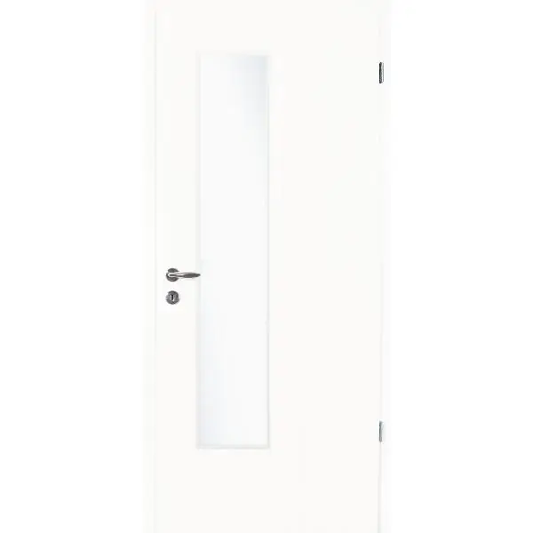 SOLIDO Smart interiérové dveře CPL jasan bílý podél. sklo EN-S Le VRD 900/2030mm Nízká Cena
