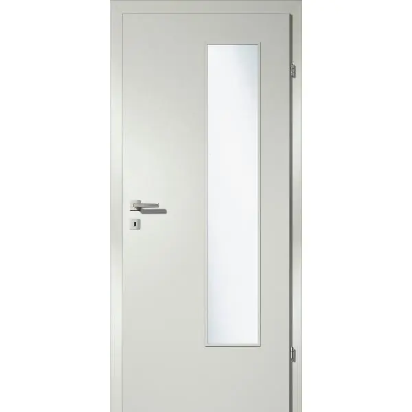 Výprodej SOLIDO Smart interiérové dveře CPL mlhavě šedé sklo EN-B levé VRD 950/2030 mm