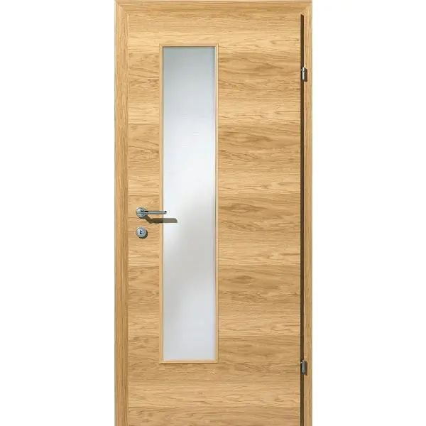 Horká Nabídka SOLIDO Smart interiér. dveře dub sv. příčně lak. skl.v. EN-S PrVRD 900/2030mm