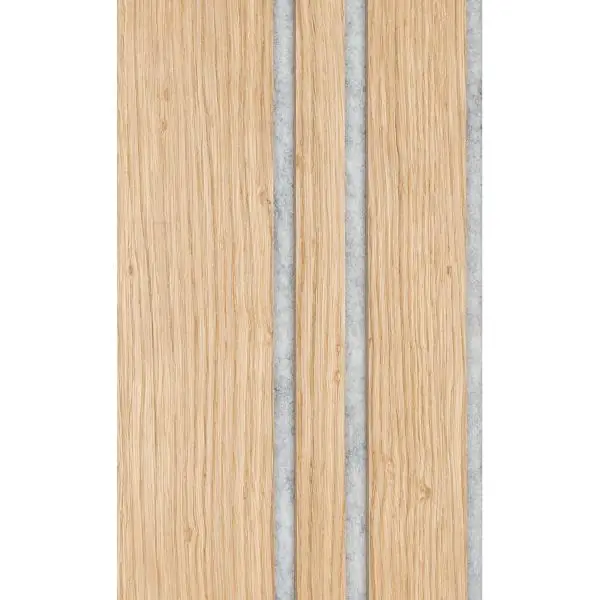 Akustický panel vzorek dub přírodní surový / šedý Speciální Cena