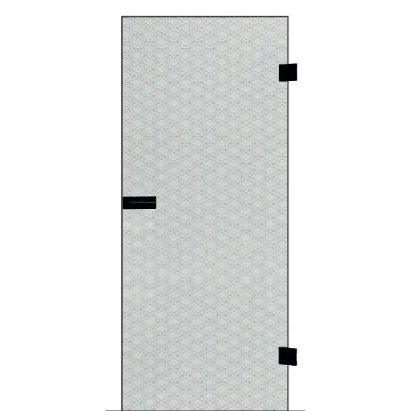 Celoskleněné dveře Edelstein Brillant čiré, VRD 871/2013/8 mm Levé Výprodej