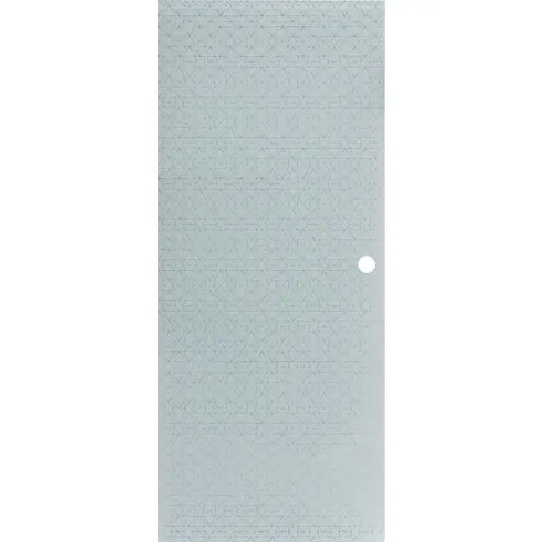 Hit Sezóny Skleněné posuv. dveře Edelstein Diamant bílé, otv. zapuštěné úchyt. 20x2100 mm