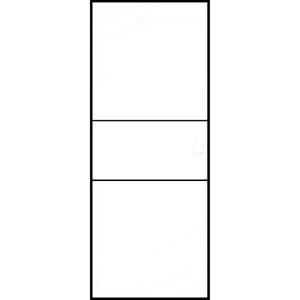 Objednat Nyní Celoskleněné posuvné dveře Industry Black 2 s vrtáním pro mušle, 920x2100mm