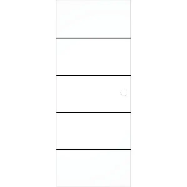 Celoskleněné posuvné dveře Industry Black 3 s vrtáním pro mušle, 920x2100mm Výprodej