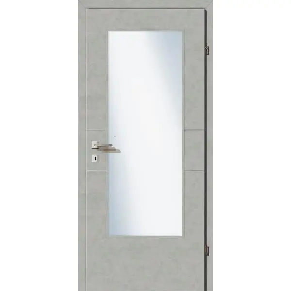 Akční Cena SOLIDO Smart inter dveře CPL Valeur šedé příčně, 2 lišty skl. L, 900/2030mm