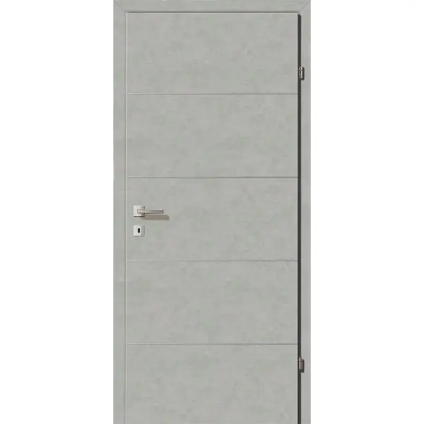 Odeslání Ihned SOLIDO Smart interiér dveře CPL Valeur šedé příčně, 4 lišty, pl. P, 750/2030mm
