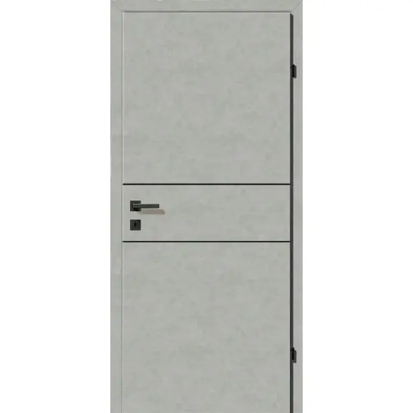 SOLIDO Smart interiér dveře CPL Valeur šedé 2 lišty, pl. P, 750/2030mm Levný