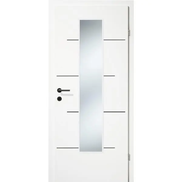 Hit Sezóny SOLIDO Creativ dveře Relief Q bílé lakované dekor. povrch, černá GL EN-M LI 750/